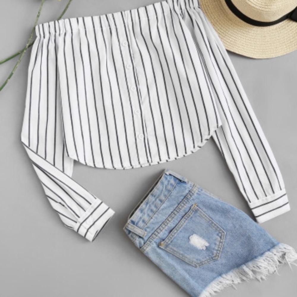 Off the shoulder top